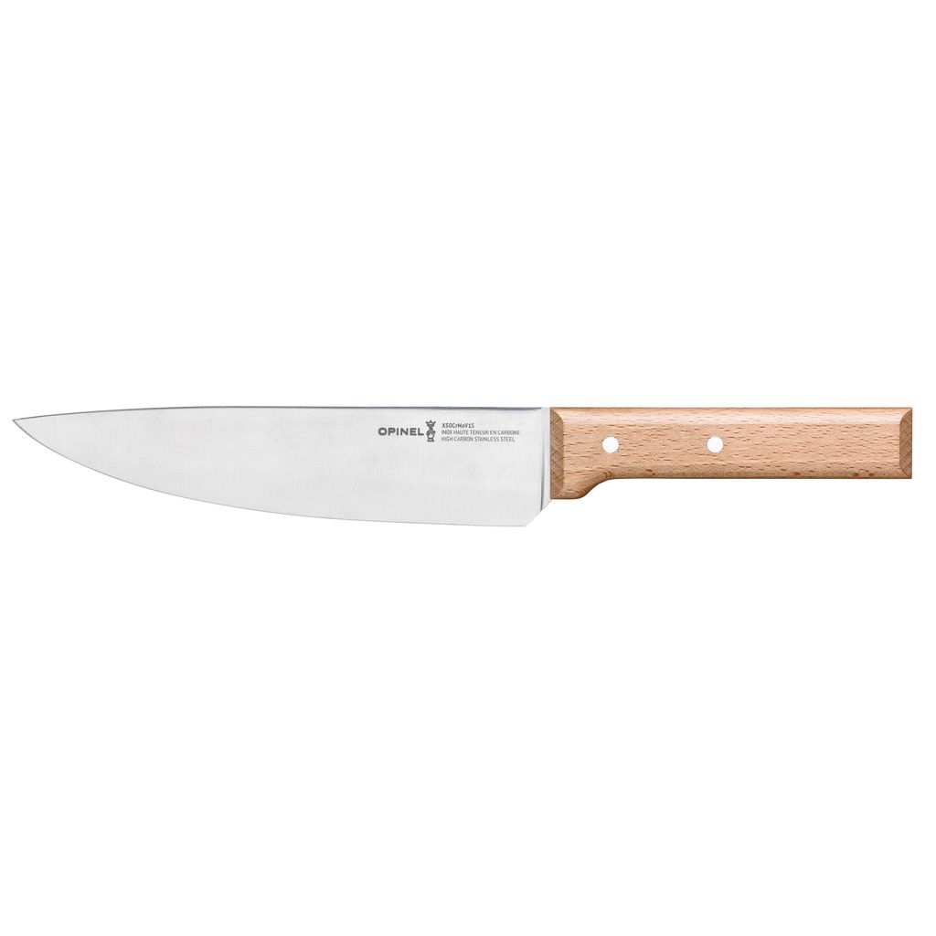 Couteau de chef  N°118 Parallèle 20 cm naturel - Visuel 0